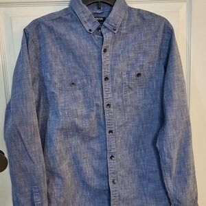 Men's Blue Dress Shirt